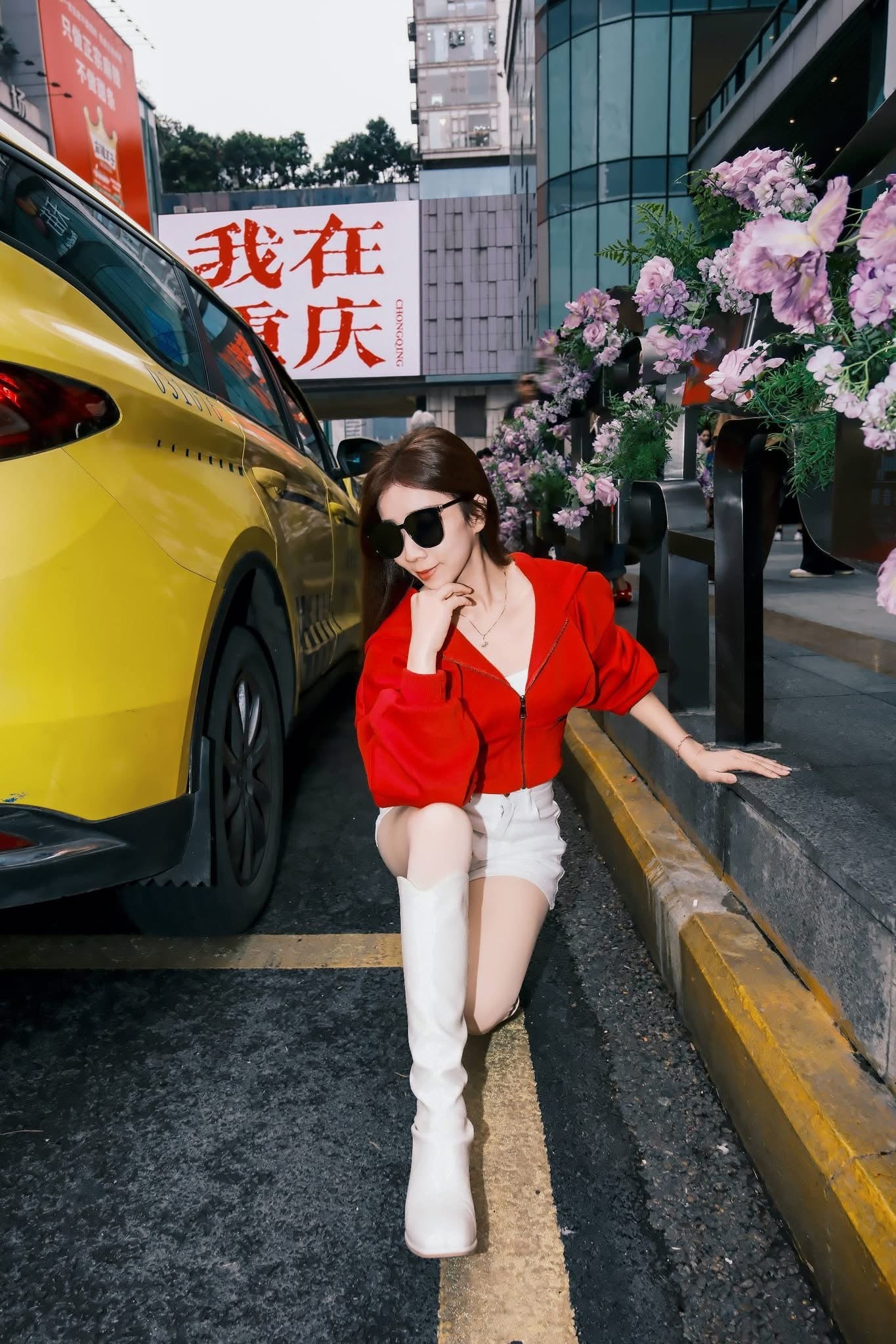【P0320】✨现货✨ 小红书爆款遮阳神器❤️❤️ 气质墨镜旅行海边街拍墨镜 🕶️【YJ0320】