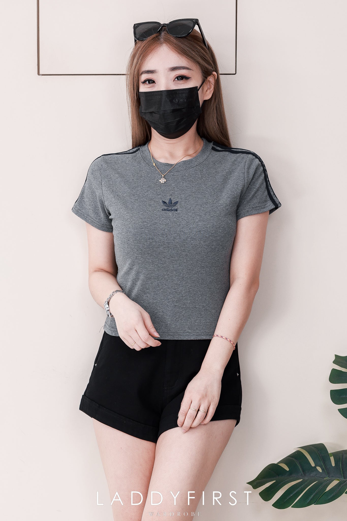【T39805】高品质刺绣三叶草纯棉弹力运费休闲百搭上衣 ❤❤