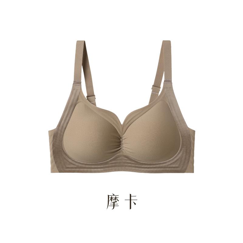 【A259】🌟现货🌟 高品质极简轻奢果冻条褶皱油光布提拉无痕裸感内衣 ❤️
