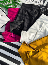 【S7973】独家爆款高品质A字裙西装高腰百搭裤裙，前裙后裙有口袋，右边拉链开叉设计 【C-R1-C6】