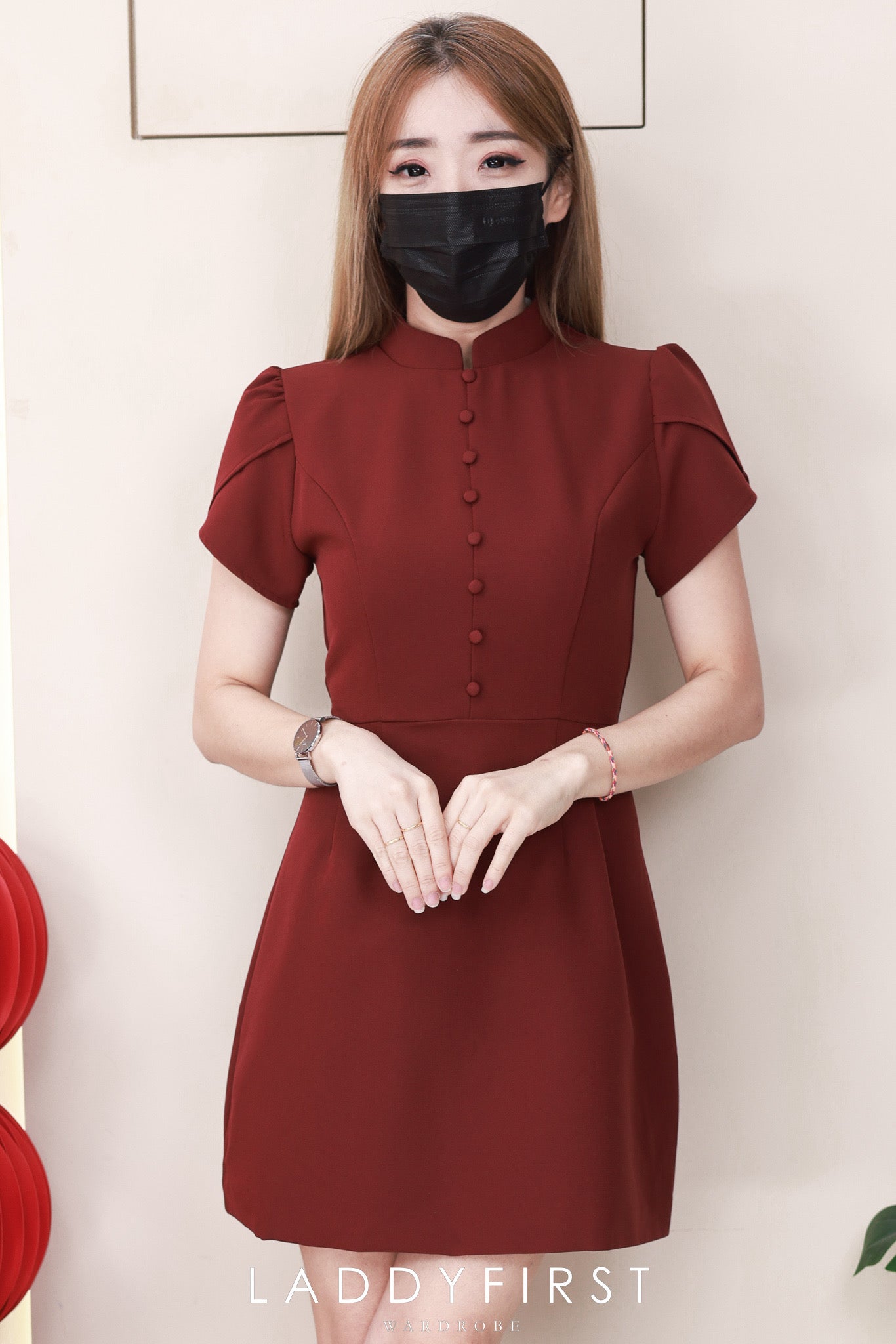 【D82830】高品质极简简约西装连身裙子❤❤ 【A-R2-C2】