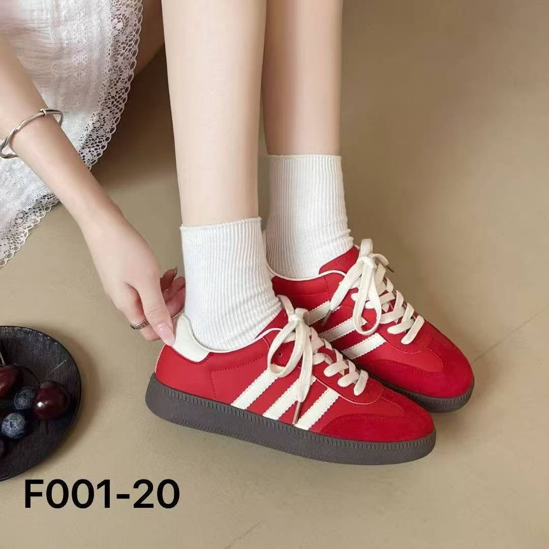 【RF001-20】✨现货✨ 高质量厚底休闲百搭德训增高鞋子 ❤️