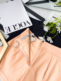 【S38643】独家爆款高品质版型绝美高腰显脚长高腰西装百搭短裤，有口袋 #内层有里布 #百搭必备 🔥🔥 【B-R2-C4】