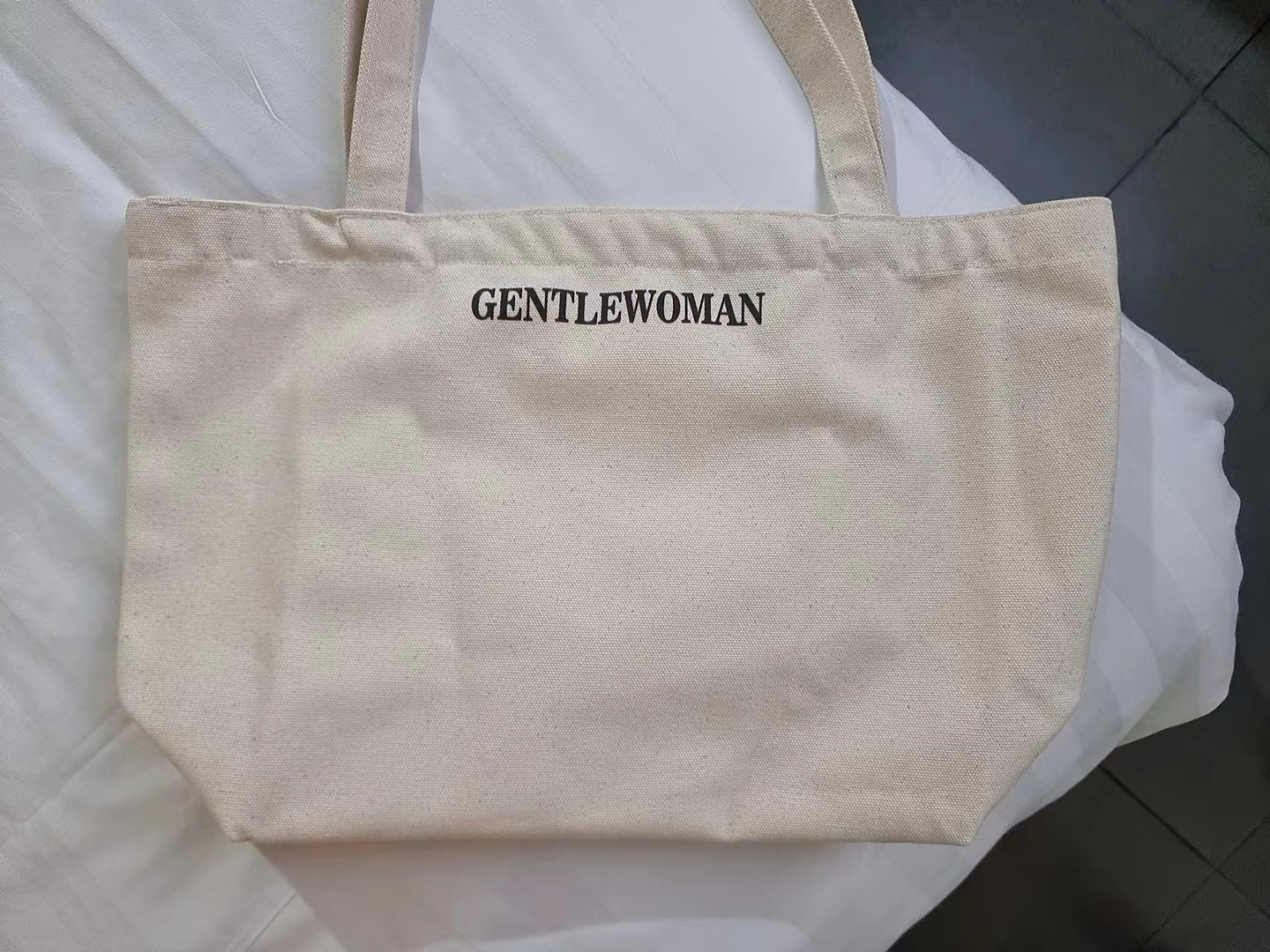 【DG031】 高质量韩系GentleWoman大容量单肩帆布包 ❤️❤️