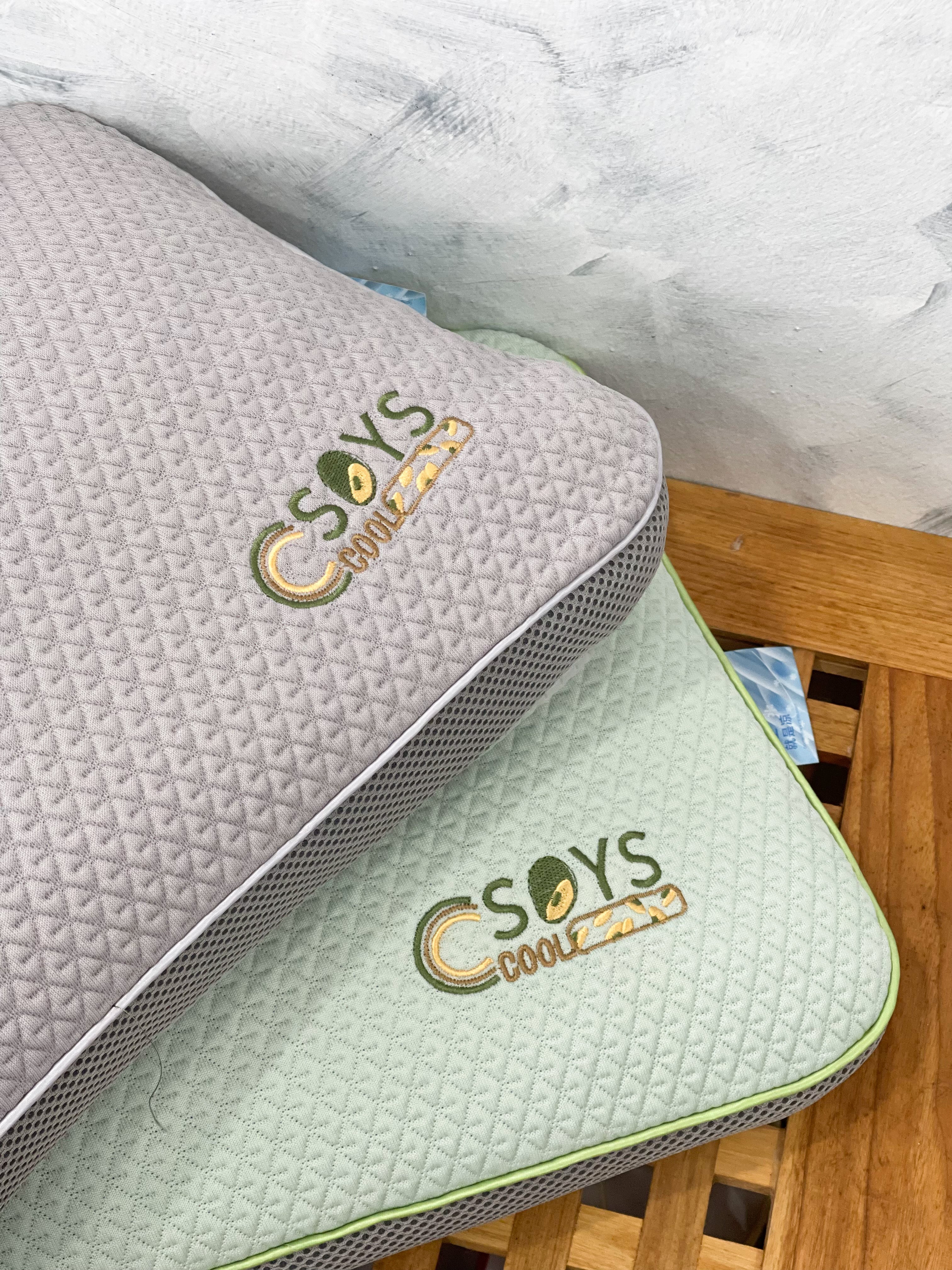 【P60032】高品质凉而不冰立体亲肤冰豆豆枕头 ❤️❤️