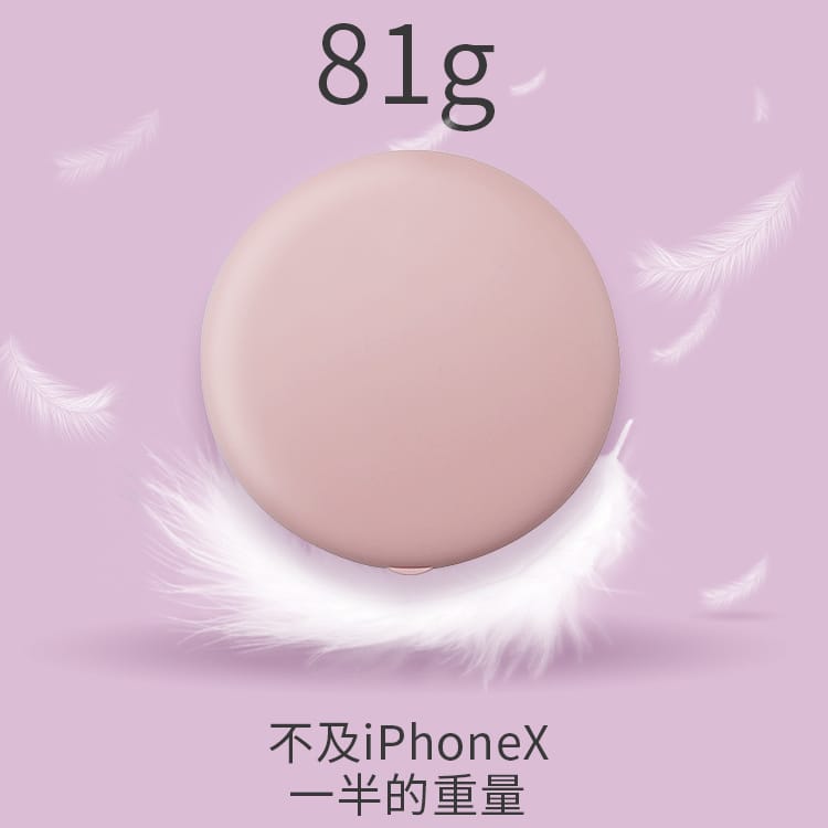 【P6012】高颜值网红INS风LED折叠小镜子 🪞🩵