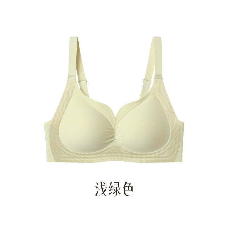 【A259】🌟现货🌟 高品质极简轻奢果冻条褶皱油光布提拉无痕裸感内衣 ❤️
