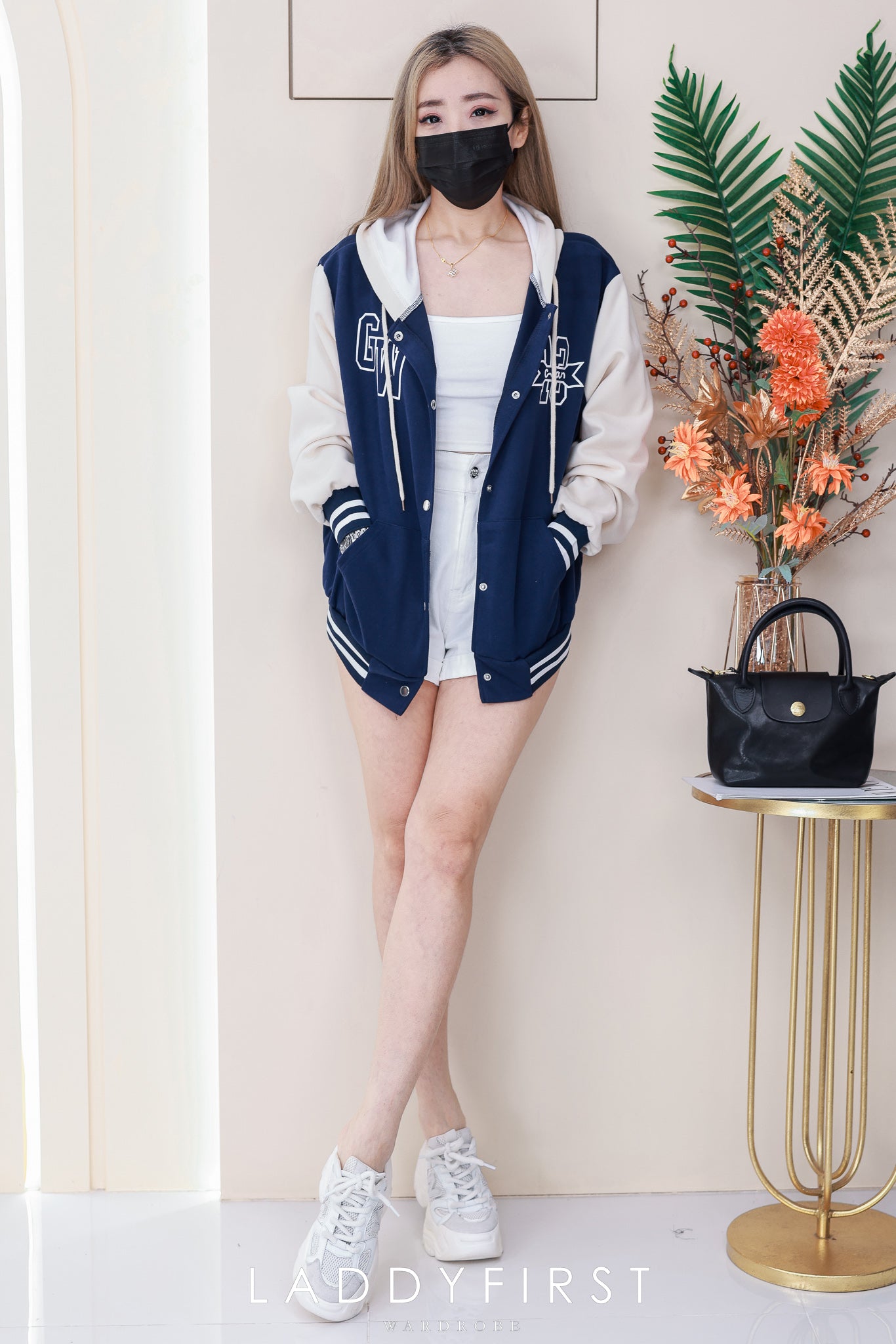 【JK802】高品质卫衣棉气质棒球连帽长袖外套，有口袋 ❤❤