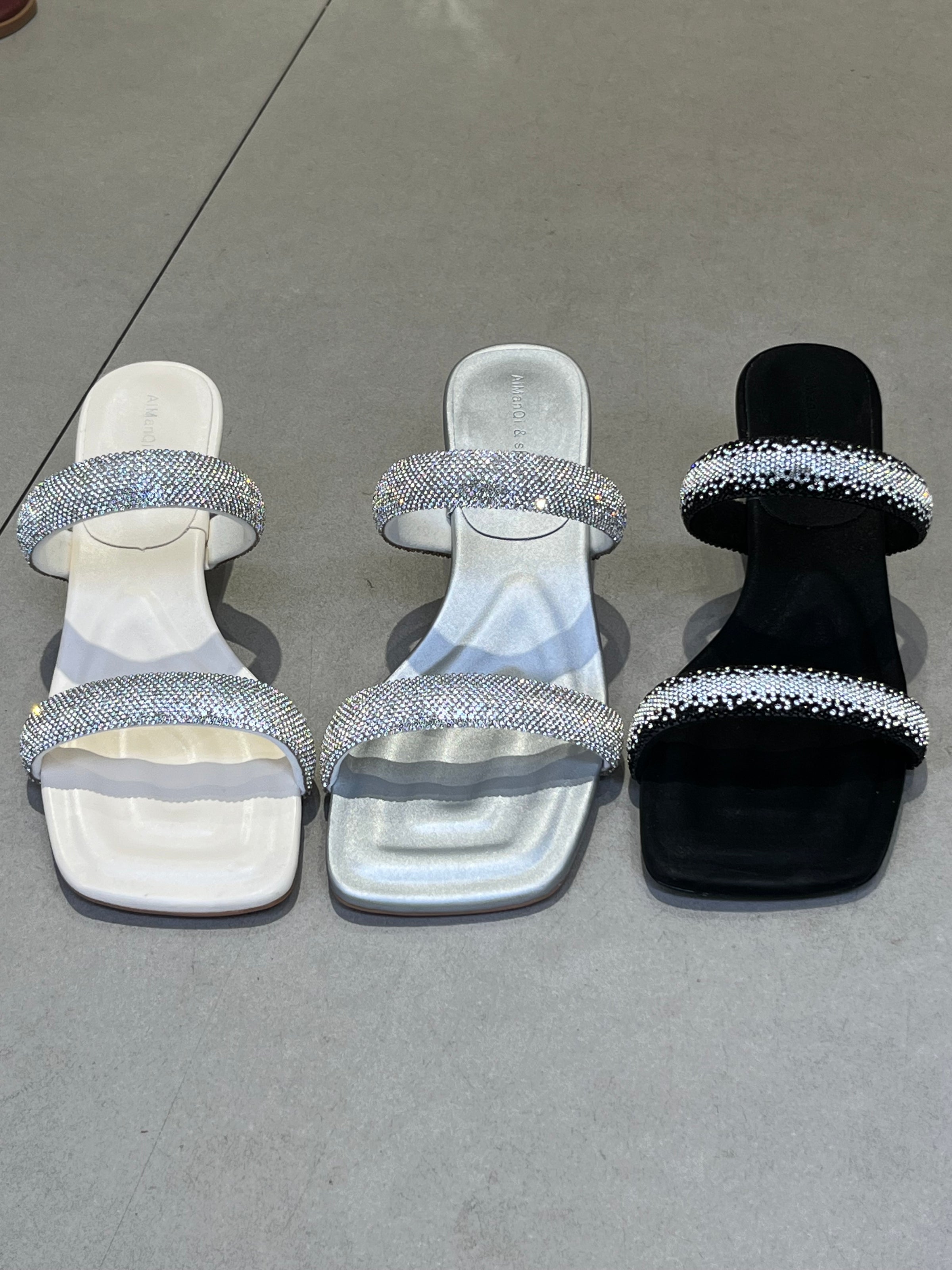 【R25563】 ✨现货✨高品质法式小清新一字带高跟鞋 👠