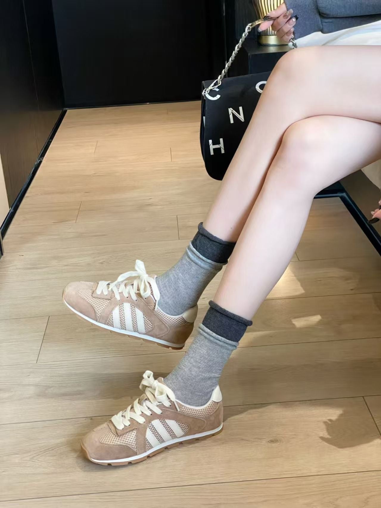 【R272-3】🔅精选预售款🔅 高质量经典款韩系街头风软底复古真皮休闲德训鞋子 ❤️