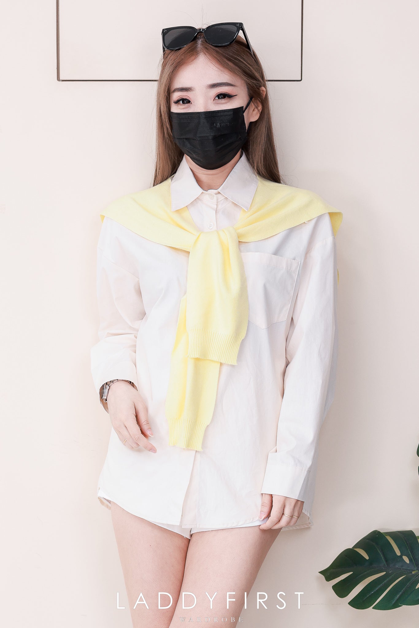 【T6688】高品质学院风翻领长袖衬衫上衣，有口袋 ❤️❤️