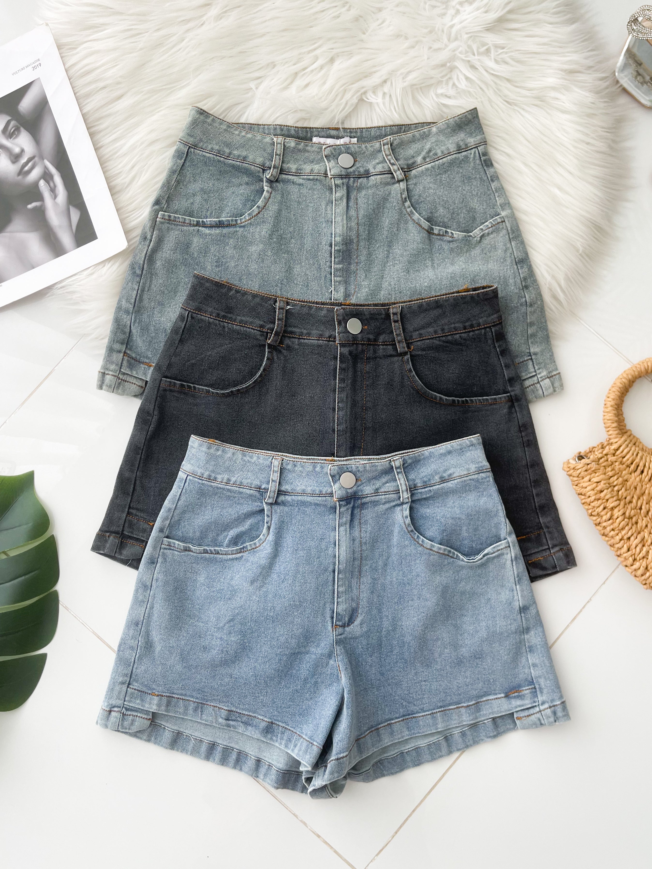 【S4969 / 19741】高品质COTTON JEANS简约日常休闲百搭牛仔长裤，有口袋 ❤️❤️