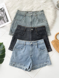 【S4969 / 19741】高品质COTTON JEANS简约日常休闲百搭牛仔长裤，有口袋 ❤️❤️