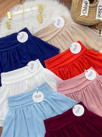 【S681131】‼️爆单王再次到货‼️【独家小圆饼】高质量西装拼雪纺蓬蓬高腰裙子【A-R3-C4】