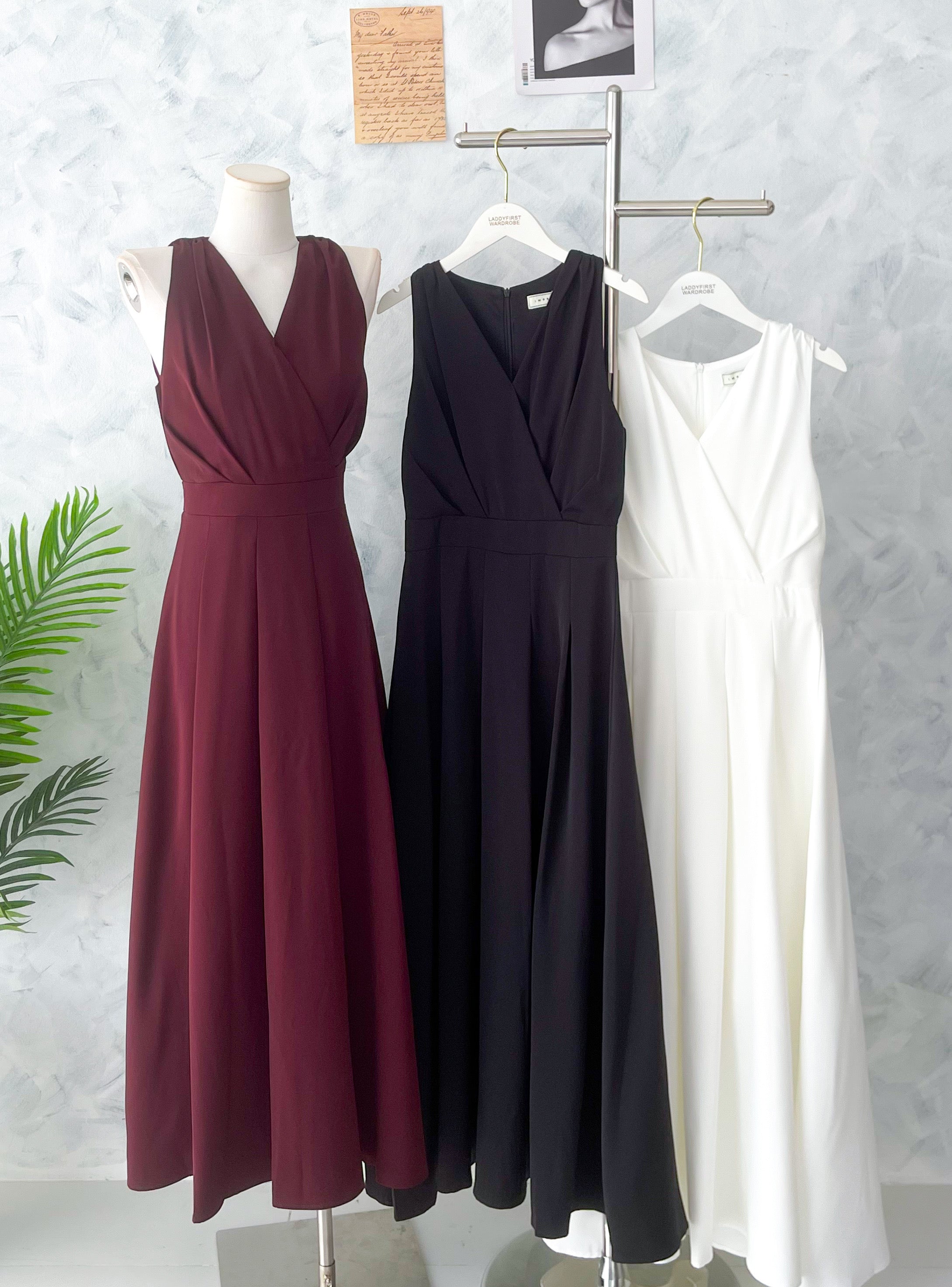 【D6968】高品质气质浪漫优雅款晚宴连身长裙 ❤❤【A-R1-C5】