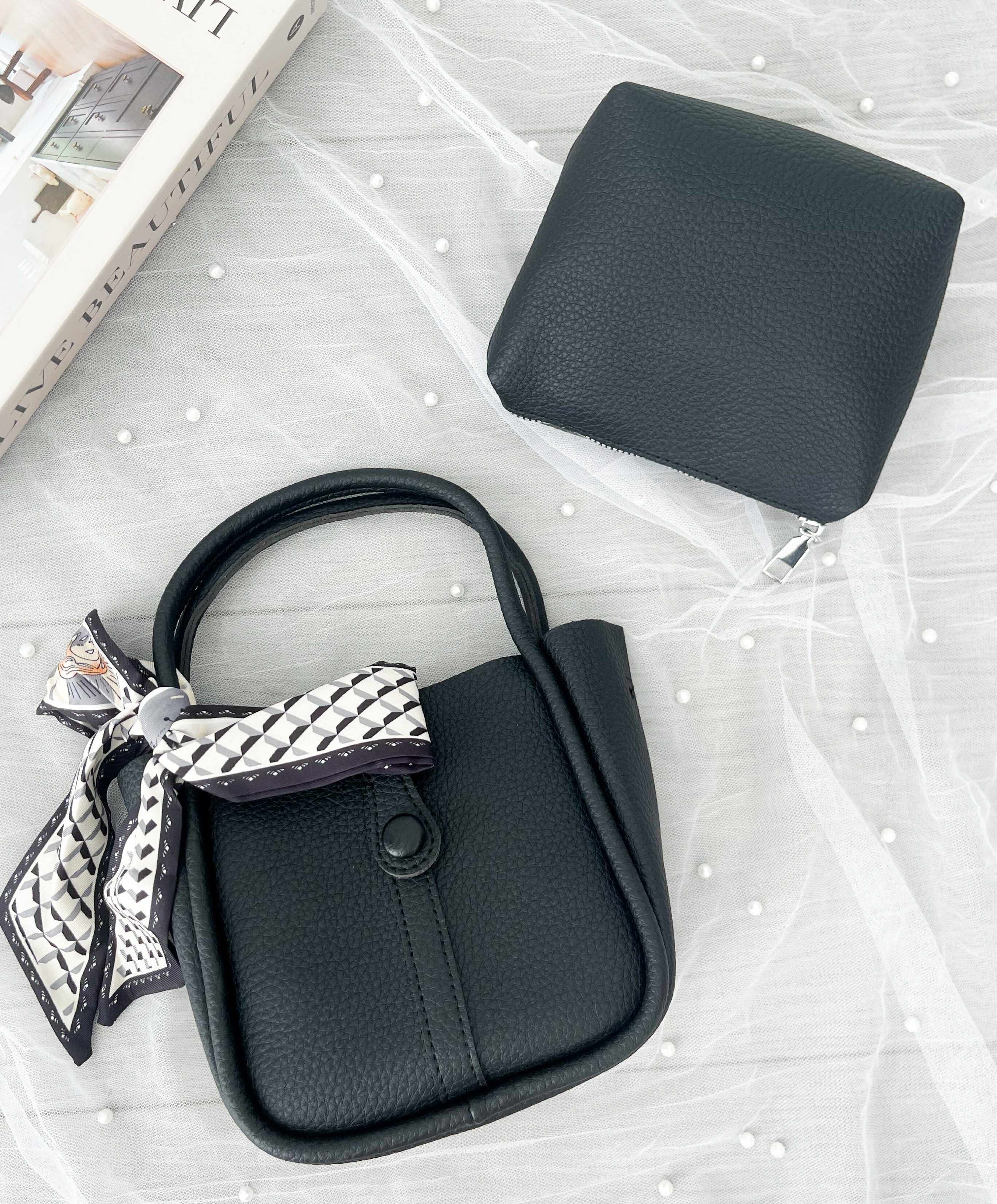 【A1080】高质量新款高级通勤斜挎/手提水桶包 ❤️