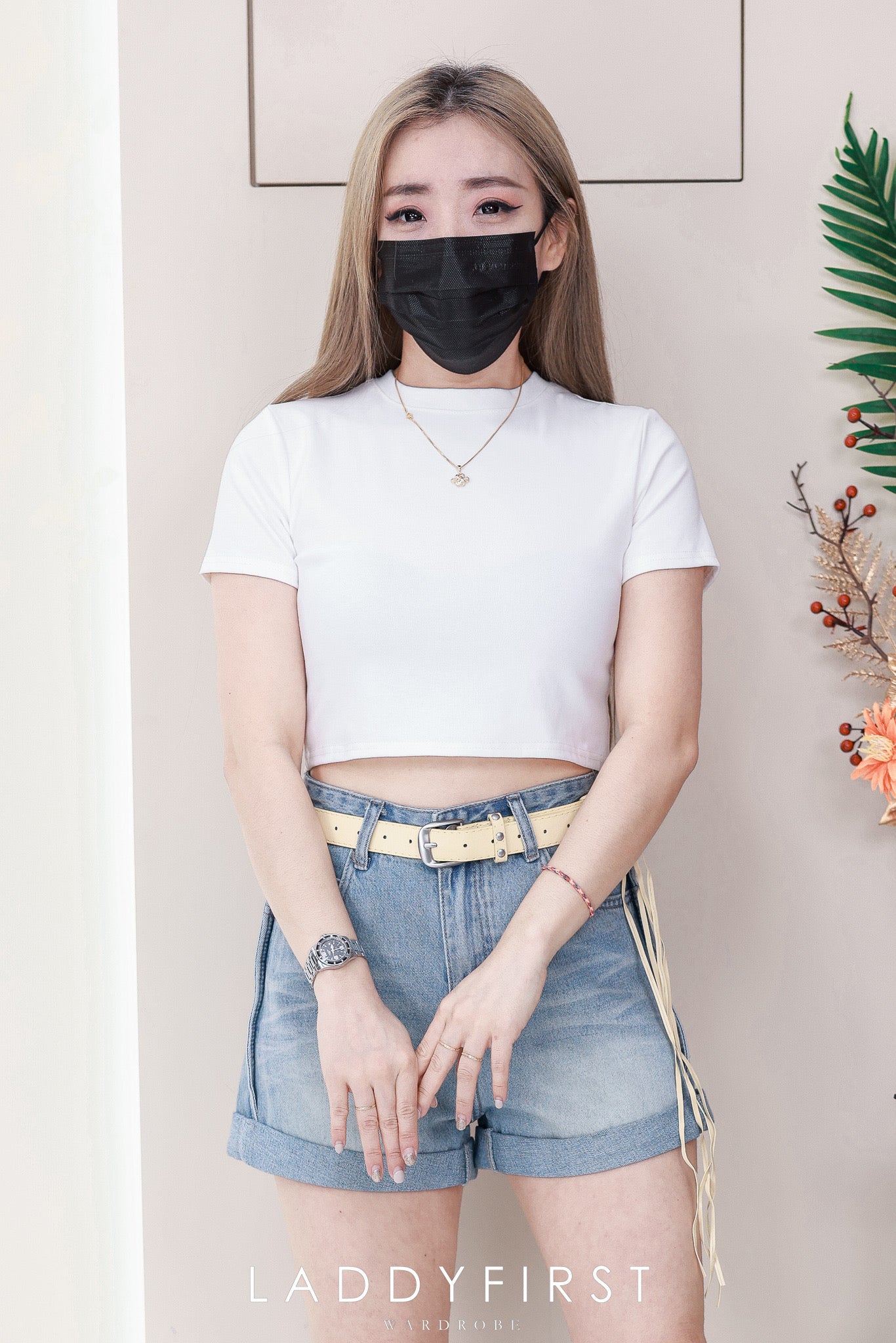 【T80792】【直播间搭配款】独家爆款高品质纯棉弹力圆领短袖简约日常百搭款上衣 #衣柜必入手百搭款 ❤❤【A-R3-C2】