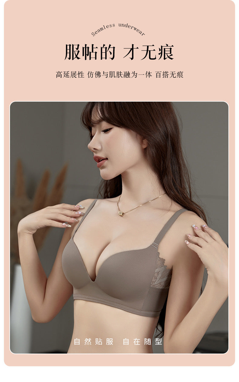 【A9011】巨好穿 ! 巨推荐 ! 肩带可调节可拆除无痕内衣❤❤