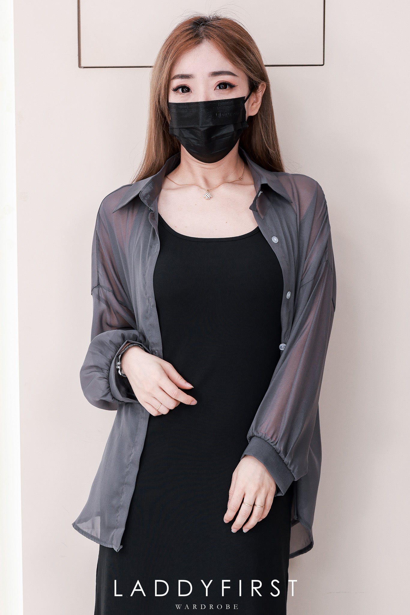 【D82702】高品质带胸垫自调无袖肩带螺纹弹力慵懒休闲风百搭连身裙子 ❤❤【B-R1-C1】