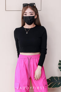 【L66527】高品质ALO松紧腰弹力气质工装运时尚长裤，有口袋 ❤️❤️【A-R2-C1】