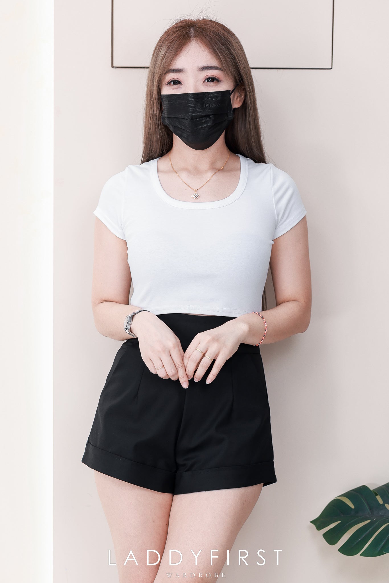 【T6011】🧧 福利抢购 🧧 独家爆款高品质纯棉弹力U领短袖简约日常百搭款上衣 #衣柜必入手百搭款 ❤❤
