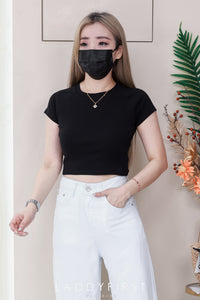 【T80792】【直播间搭配款】独家爆款高品质纯棉弹力圆领短袖简约日常百搭款上衣 #衣柜必入手百搭款 ❤❤【A-R3-C2】