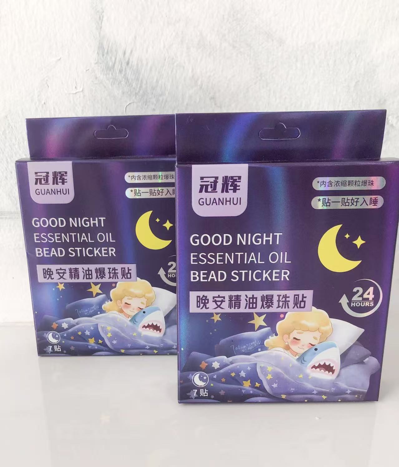 【P715】舒缓睡眠便捷式晚安精油爆珠贴 🌙