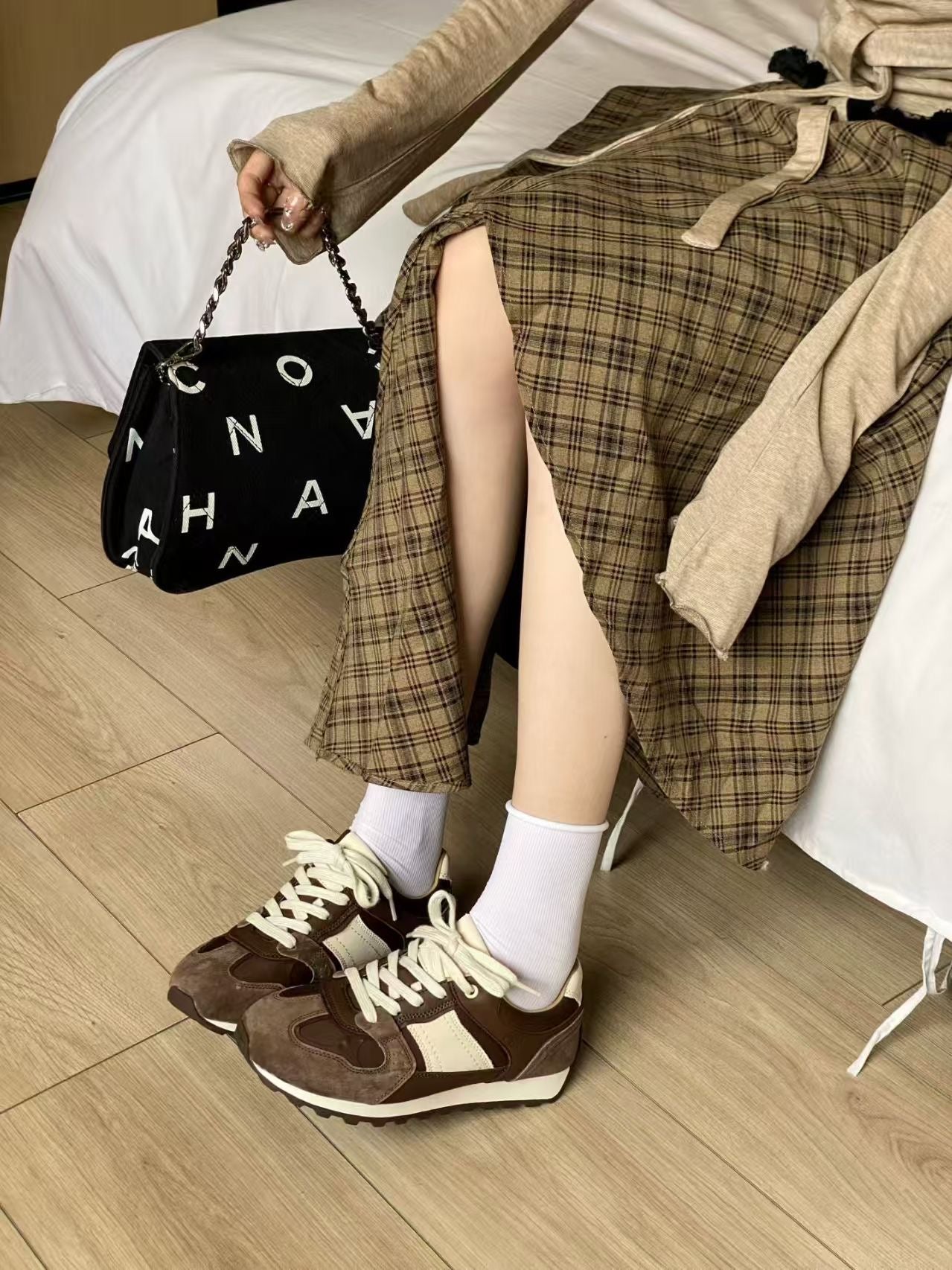 【R3211-5】🔅精选预售款🔅 高质量街头风极简百搭软底复古真皮休闲阿甘鞋子 ❤️