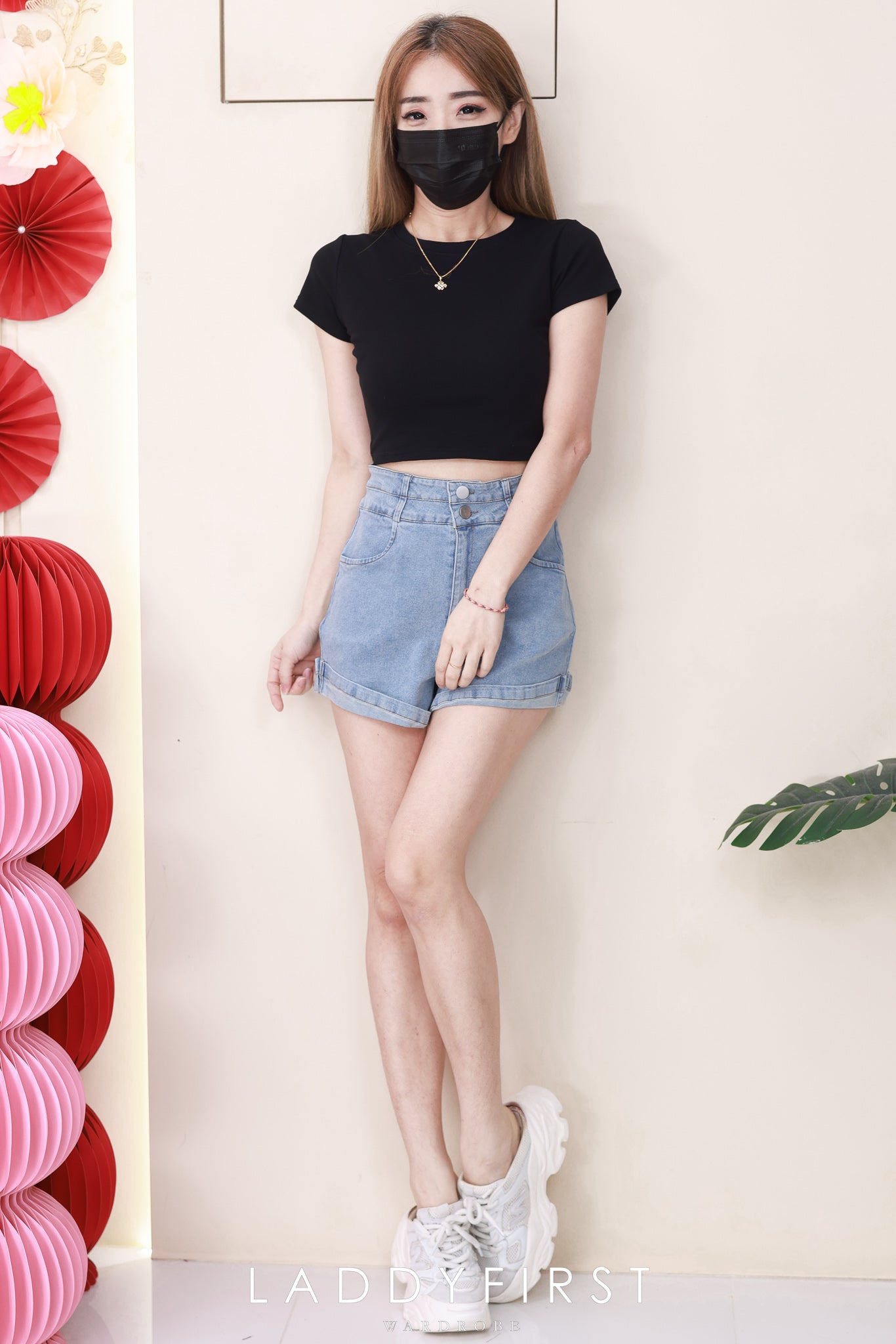 【S4978 / 19887】高品质简约休闲COTTON JEANS牛仔百搭短裤，有口袋 ❤️❤️ 【A-R1-C2】