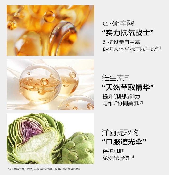 【P700】💥新会员限时专享💥✨瑕疵换皮亮✨ VIDA GLOW 美白胶囊 + 滤镜胶囊PLUS 💛