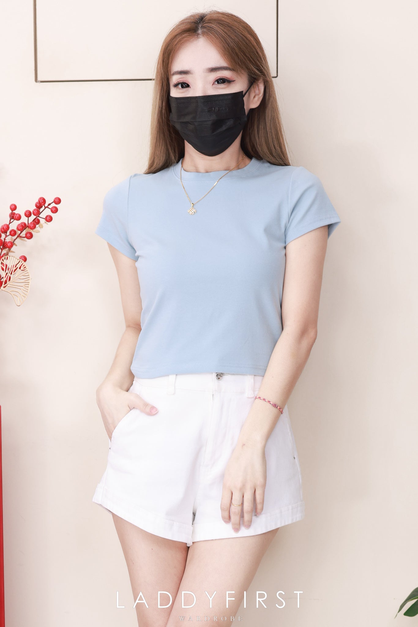 【T009-1】⚡补货预订款⚡高品质纯棉弹力圆领短袖日常简约休闲百搭上衣 ❤️❤️