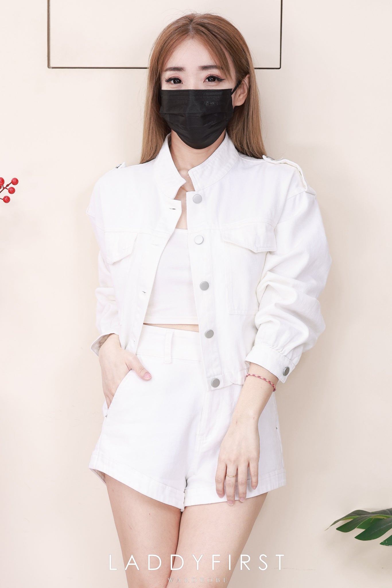 【JK82761】高品质韩版气质牛仔简约牛仔长袖外套 ❤❤