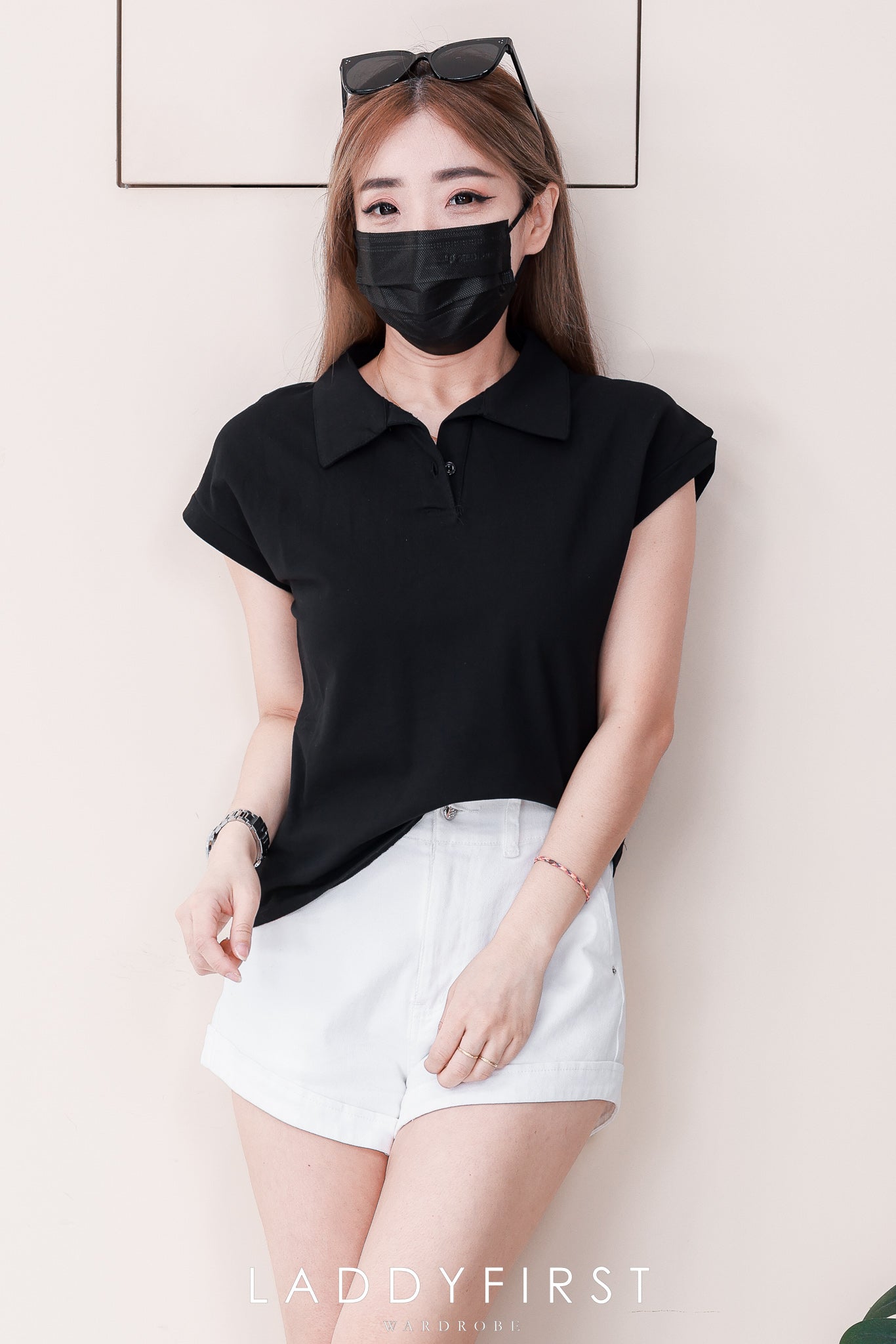 【T2628】高品质POLO翻领短袖宽松简约休闲百搭上衣 ❤❤【A-R1-C1】