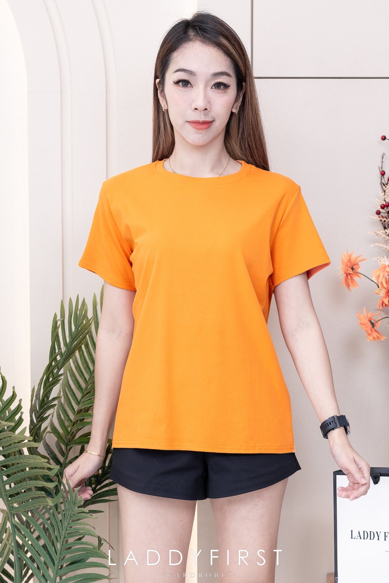 【T6802】高品质圆领短袖纯棉超弹力休闲百搭上衣 #多色选择 #百搭必备 ❤❤