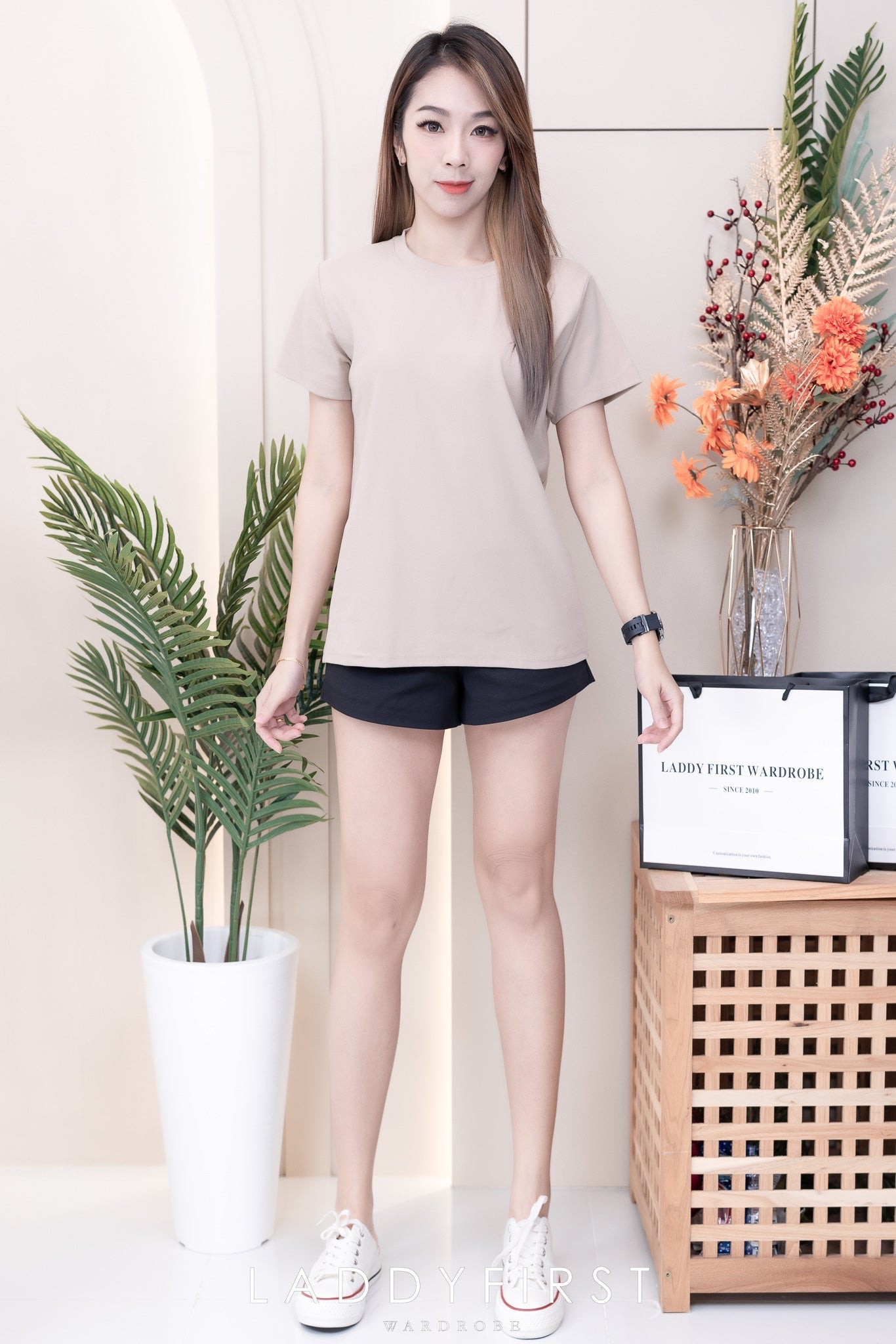 【T6802】高品质圆领短袖纯棉超弹力休闲百搭上衣 #多色选择 #百搭必备 ❤❤