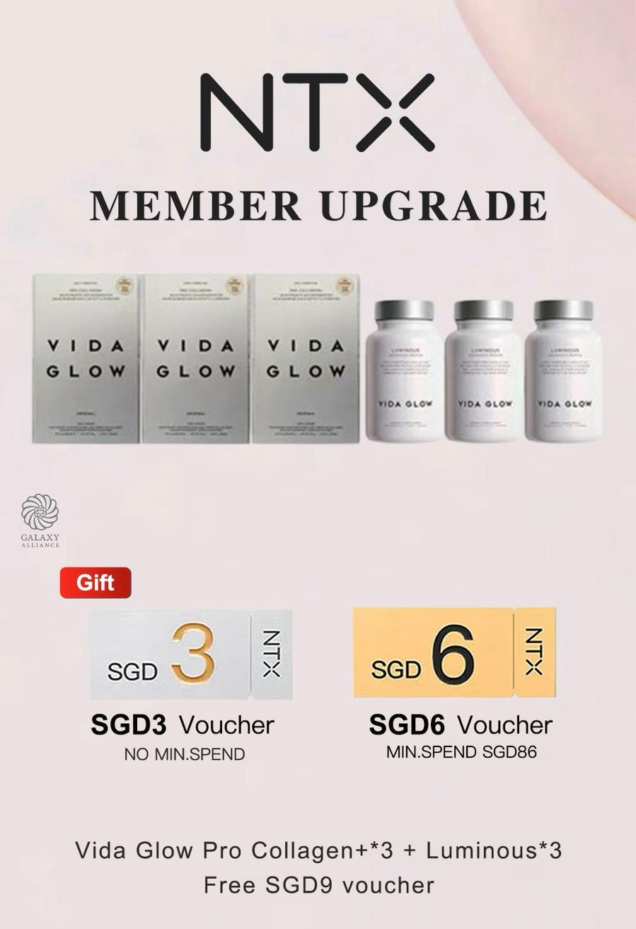 【P727】💥新会员限时专享💥✨发光皮肤养成套组 ✨VG 胶原蛋白精准肽 + 美白胶囊 配套组 ❤️