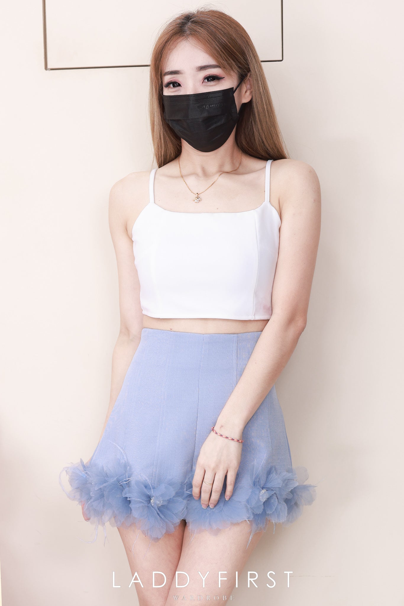 【S25213】【补厂家现货⚡️⚡️】高品质高端仙子立体花瓣小香风高腰短裤 ❤️❤️