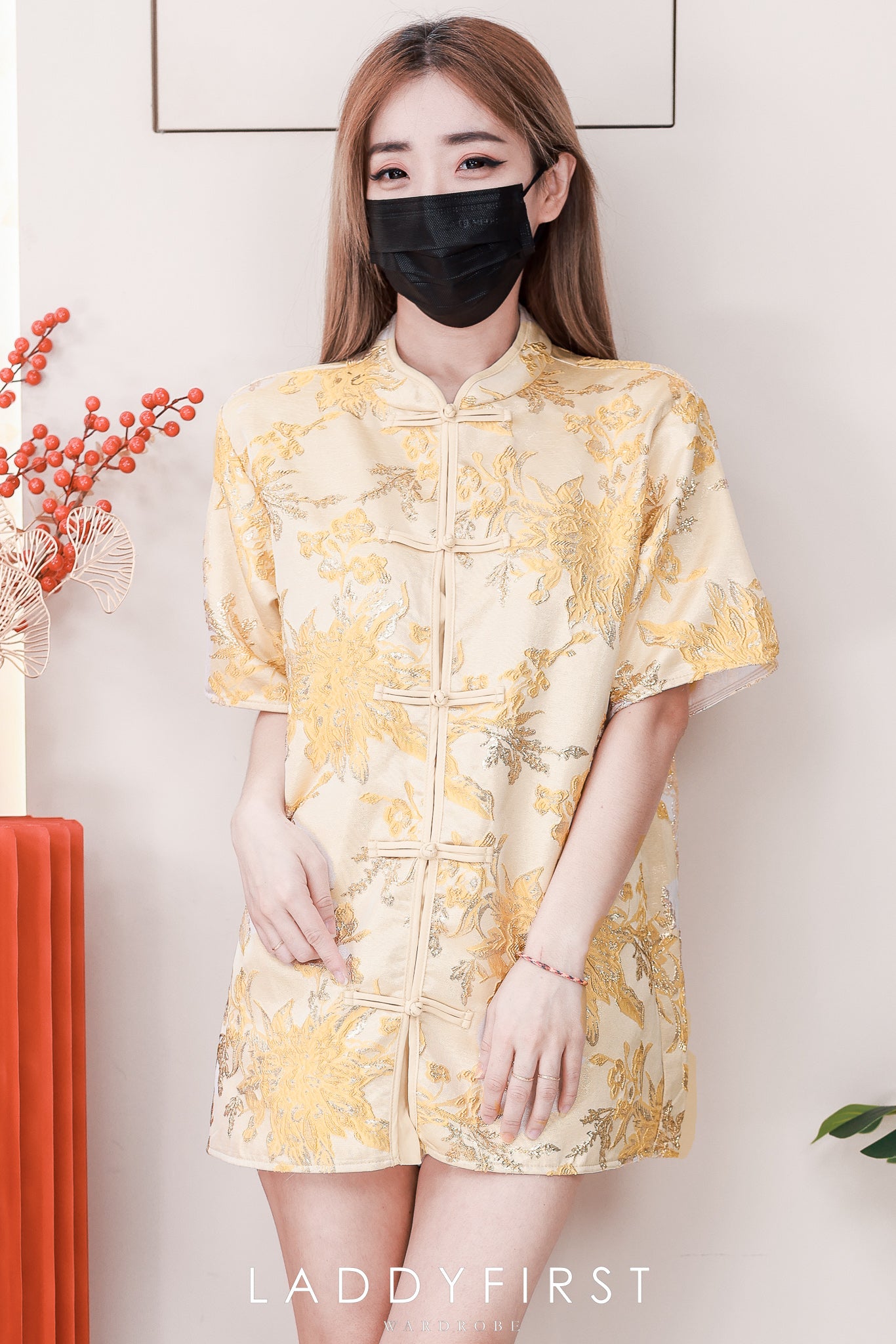 【T14312 / 91319】高品质高端气质男款唐装提花旗袍上衣 ❤❤