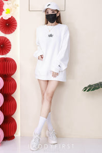 【O80220】高品质三件套男女同款厚实卫衣棉Oversized 潮流时尚长袖上衣 ❤️❤️ 上衣👕➕帽子🧢➕袜子🧦【A-RU1】