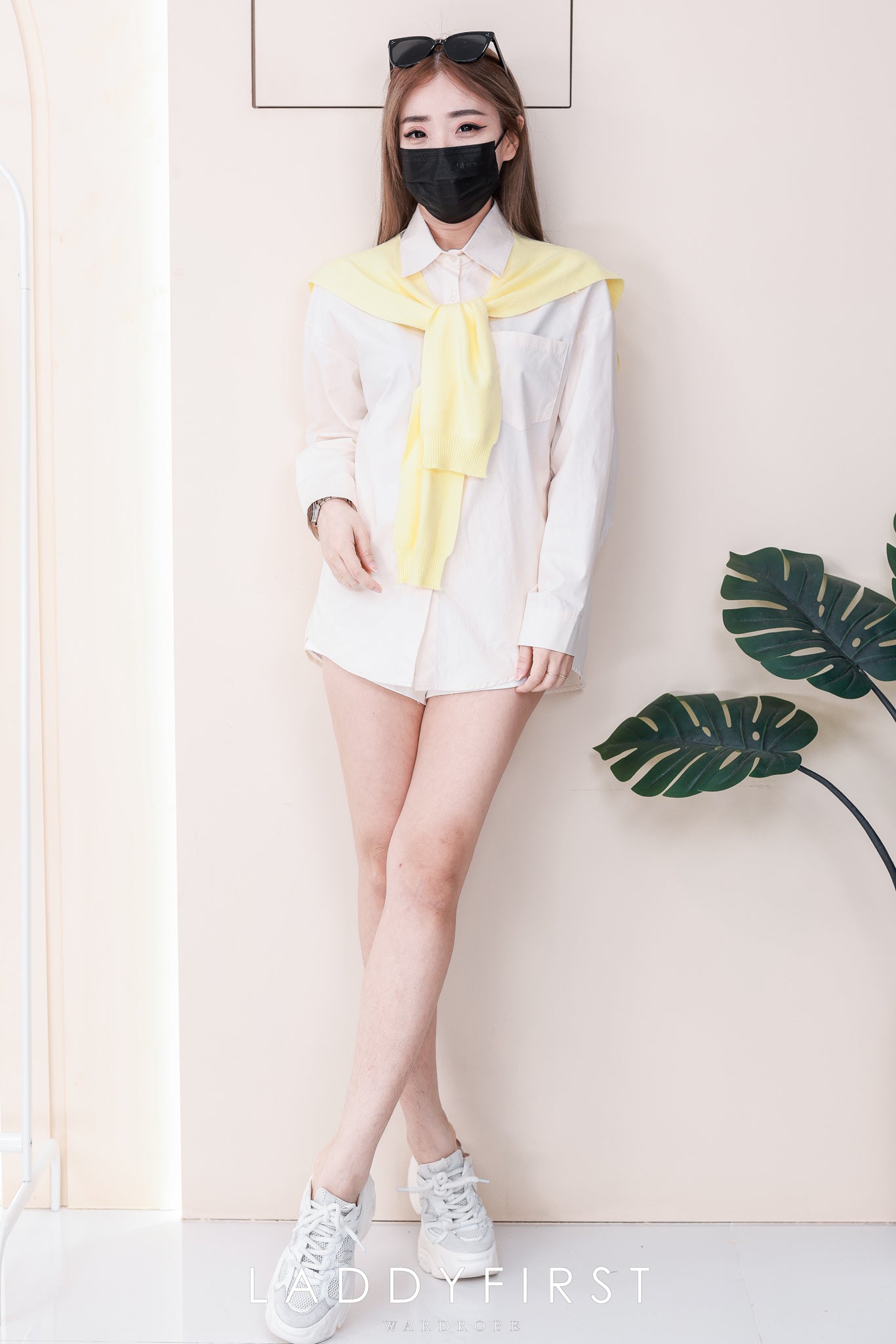 【T6688】高品质学院风翻领长袖衬衫上衣，有口袋 ❤️❤️