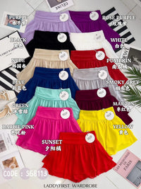 【S681131】‼️爆单王再次到货‼️【独家小圆饼】高质量西装拼雪纺蓬蓬高腰裙子【A-R3-C4】