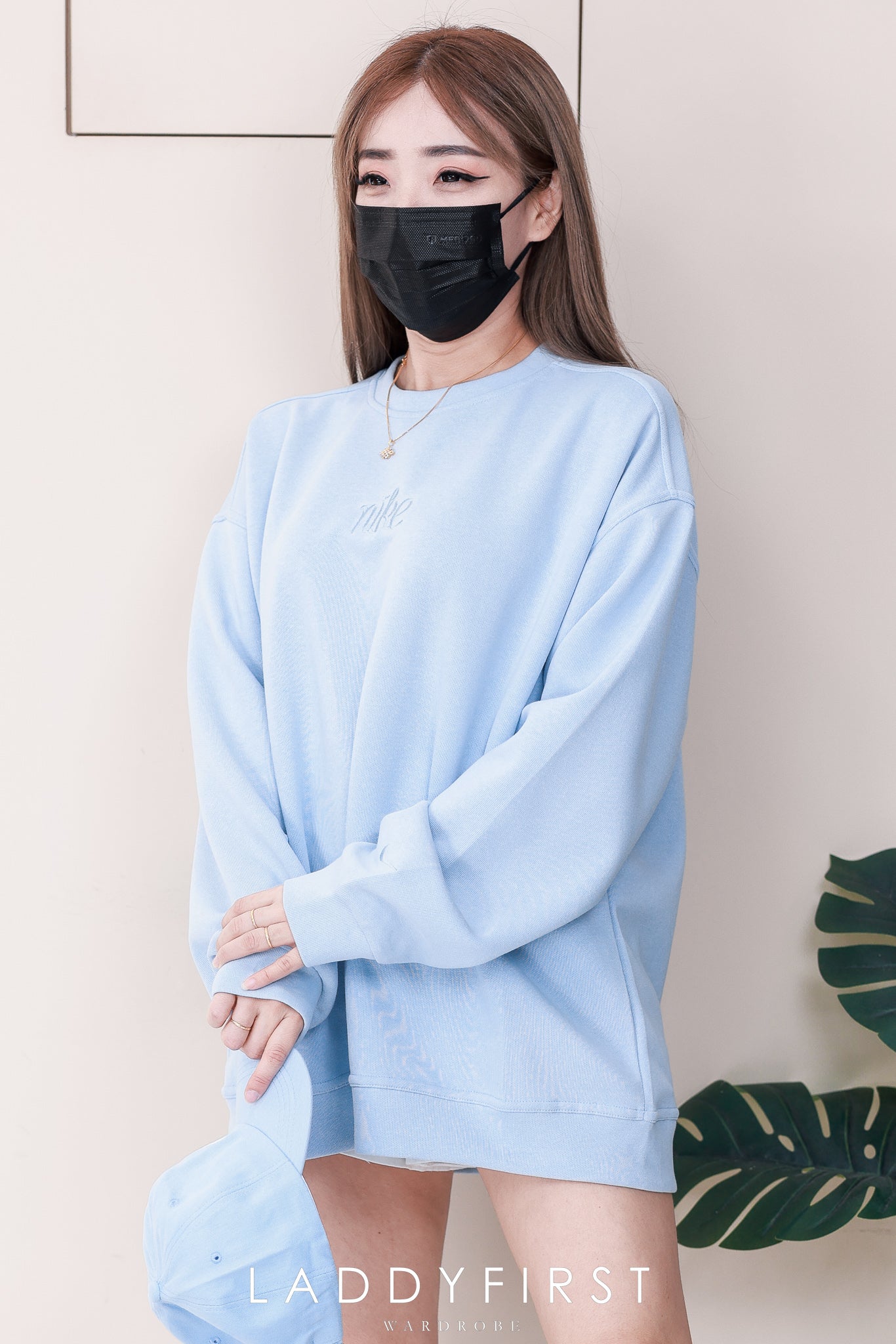 【O80220-1】⚡补货预订款⚡高品质三件套男女同款厚实卫衣棉Oversized 潮流时尚长袖上衣 ❤️❤️ 上衣👕➕帽子🧢➕袜子🧦