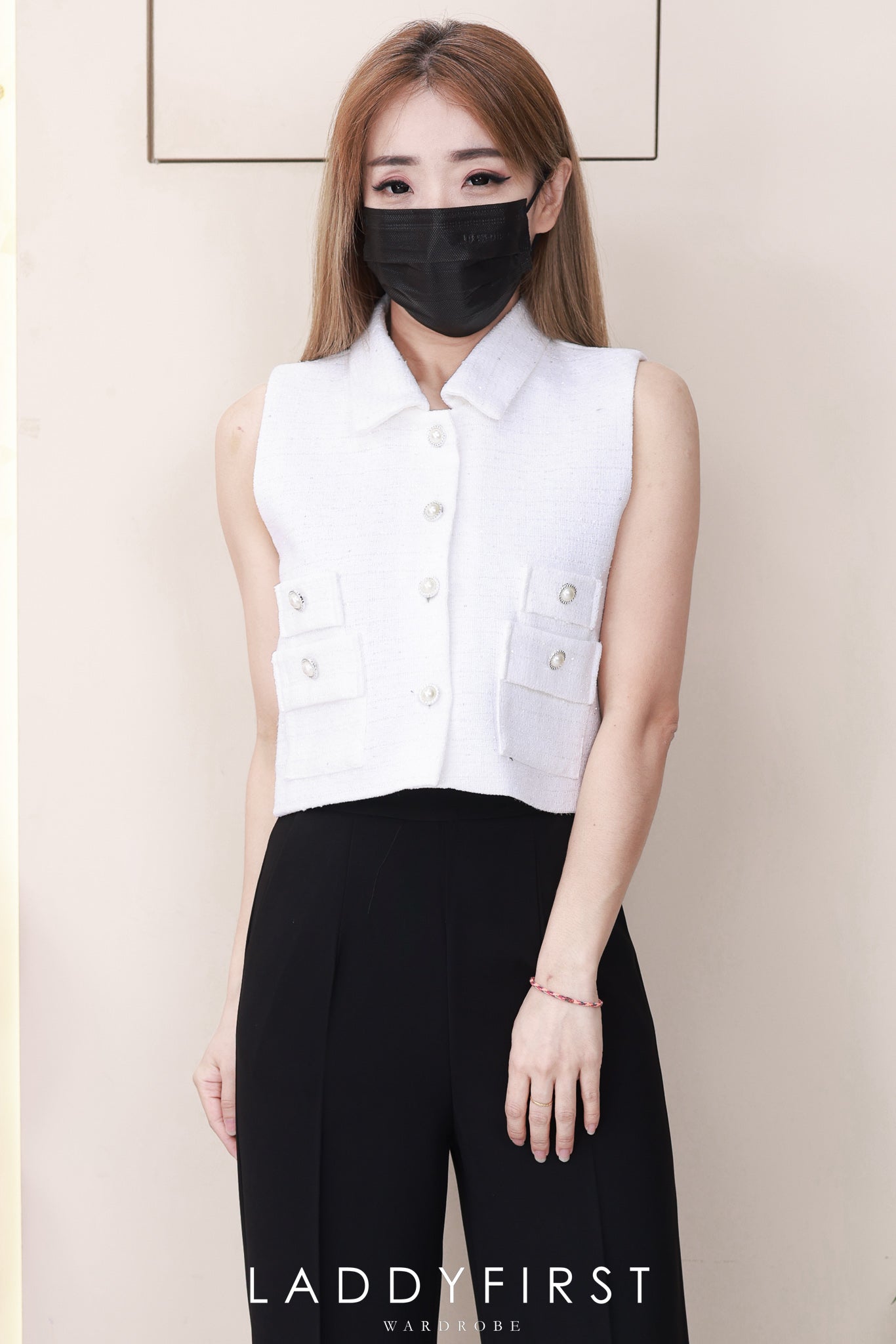 【T2792】高品质高端气质名媛风小香风马甲式上衣/外套 ❤❤