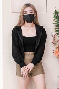 【S12926】高品质简约西装高腰百搭短裤，附送腰带，有口袋 ❤️❤️ 【A-R1-C6】