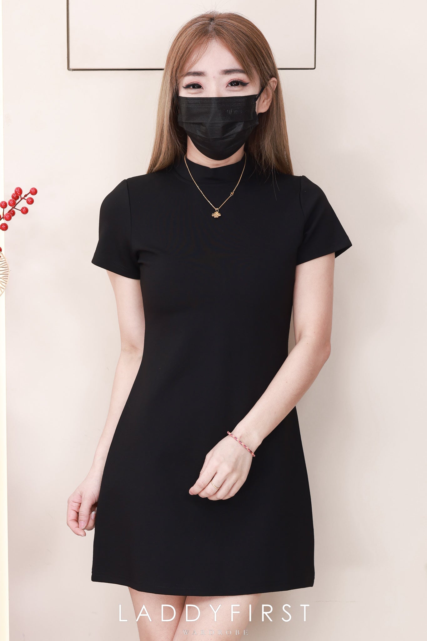 【D2616】高品质厚实罗马修身显腰型简约百搭连身裙子 ❤️❤️