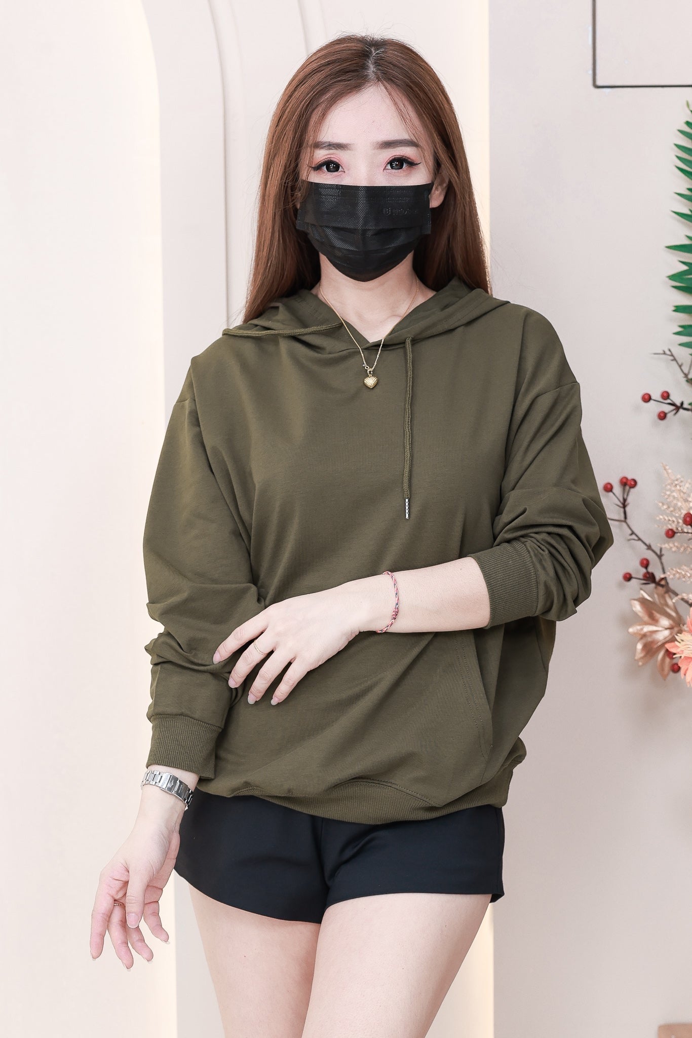 【T80640】高品质卫衣棉连帽长袖宽松休闲上衣 ❤️❤️