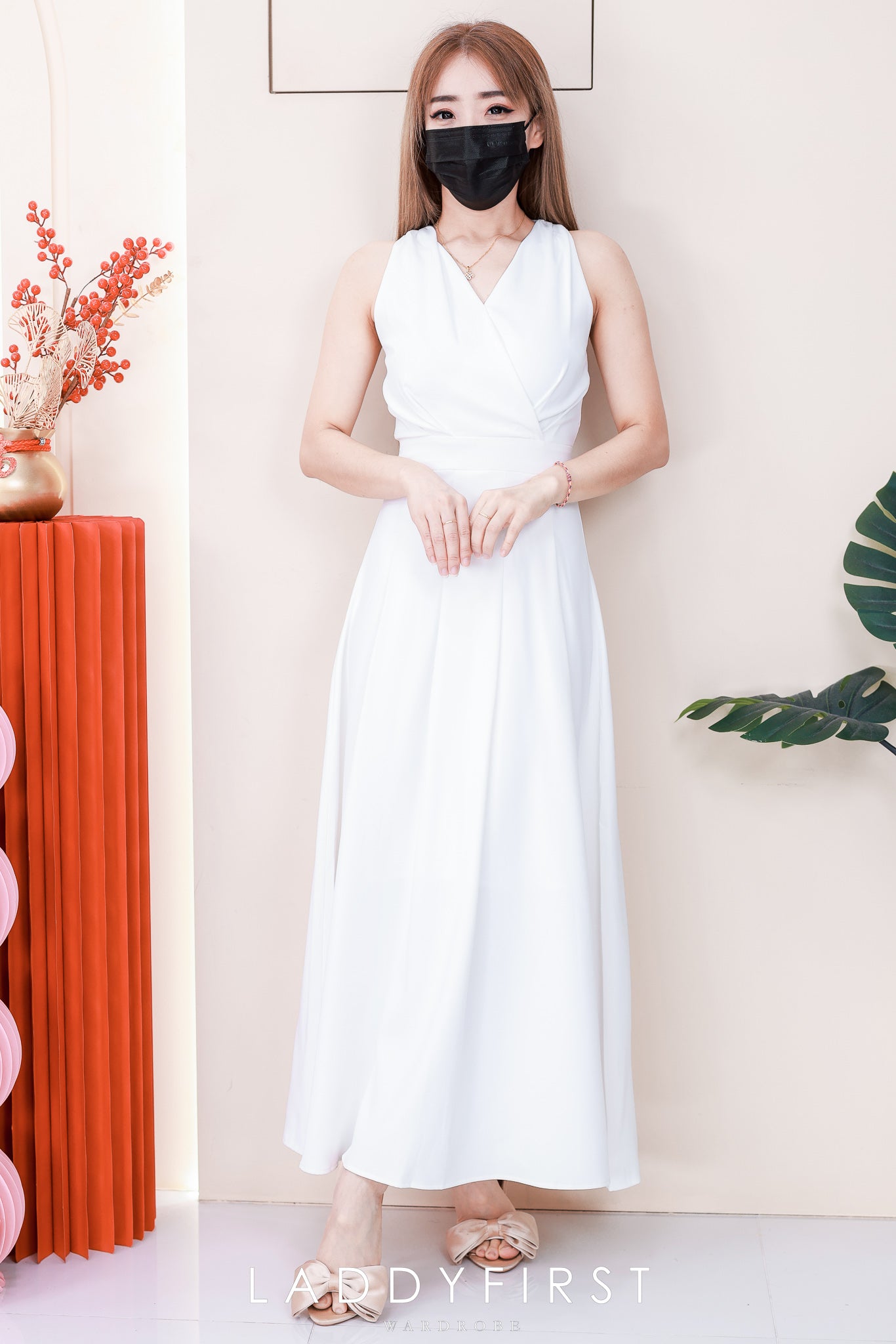 【D6968】高品质气质浪漫优雅款晚宴连身长裙 ❤❤【A-R1-C5】