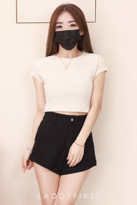 【T80792】【直播间搭配款】独家爆款高品质纯棉弹力圆领短袖简约日常百搭款上衣 #衣柜必入手百搭款 ❤❤【A-R3-C2】