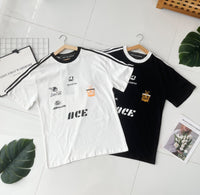 【O9546】高品质宽松休闲拼色OVERSIZE TEE ❤️【H】