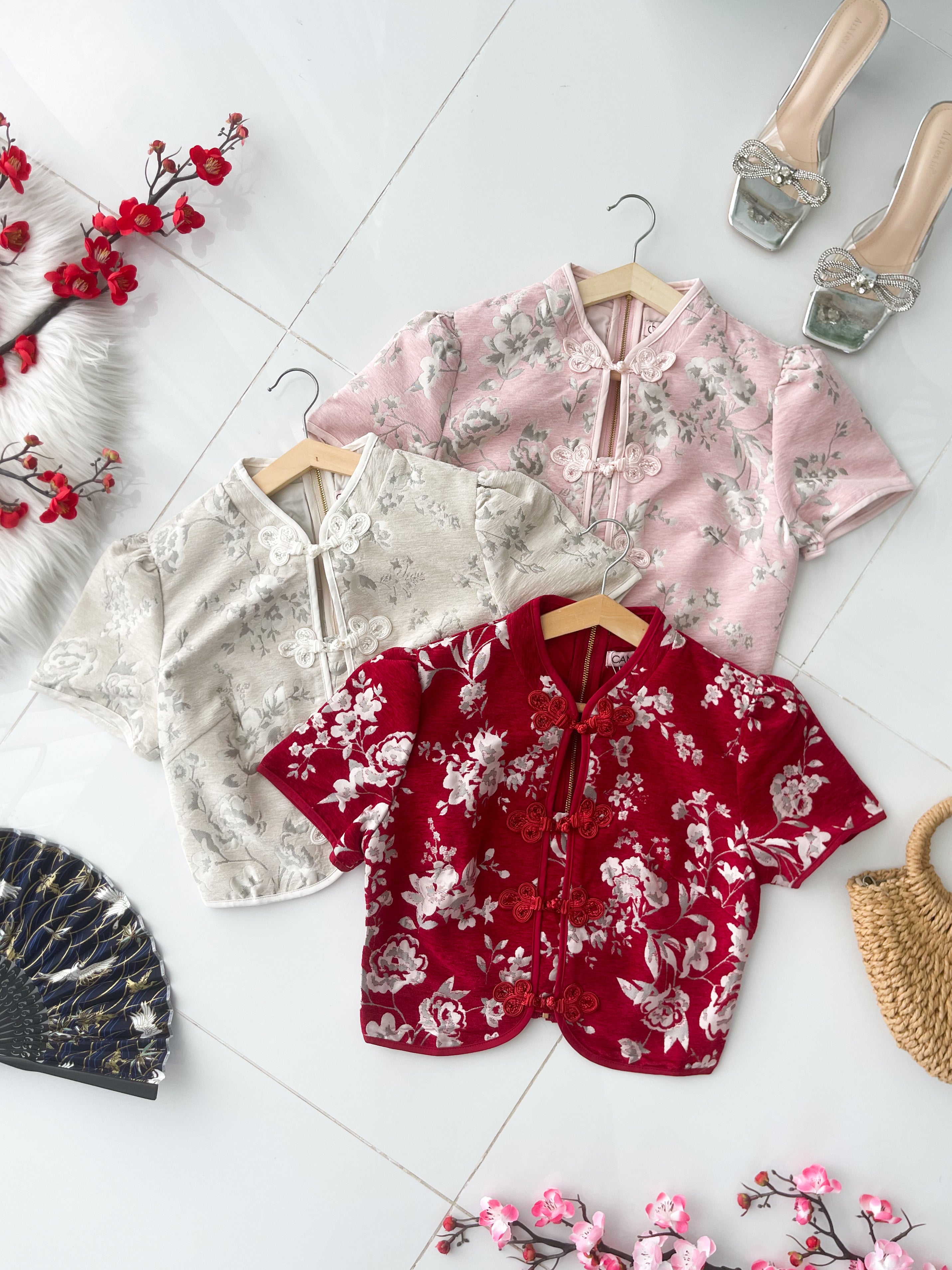 【T14555 / 622289】高品质新中式旗袍上衣 ❤❤